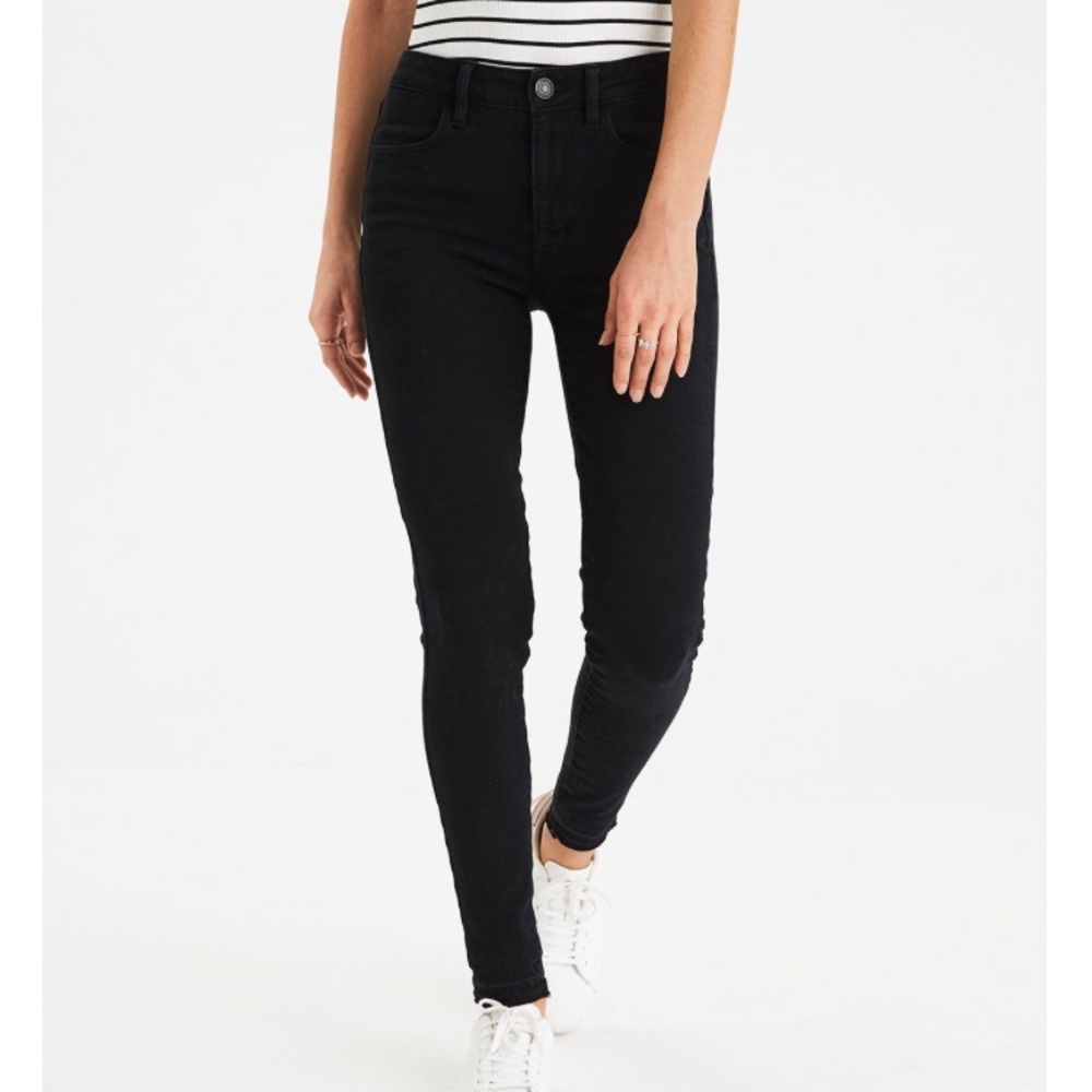 AE DENIM X4 SUPER HI-RISE JEGGING 4S